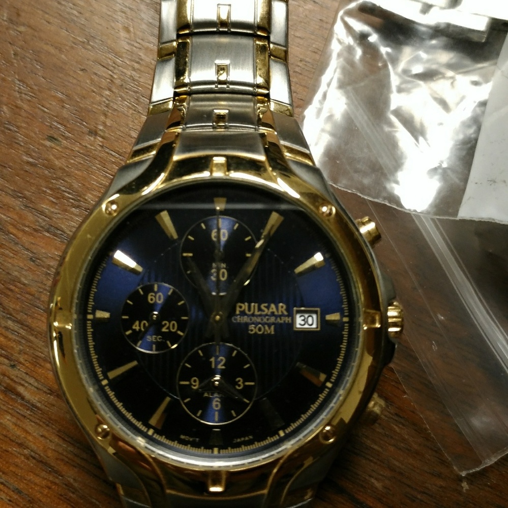 Pulsar diving chrono watch